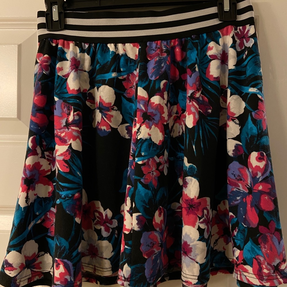 Floral skater shirt
